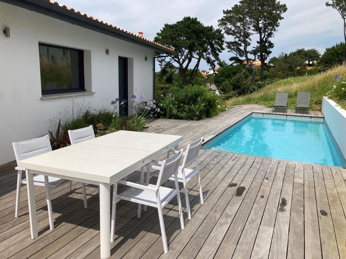 Villa Avec Piscine Privee, Vue Sur Mer Et Plage A Pied 800M Saint-Jean-de-Luz Exteriér fotografie